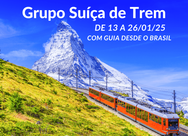 Grupo Suíça de Trem – Alpes e Trem Panorâmico