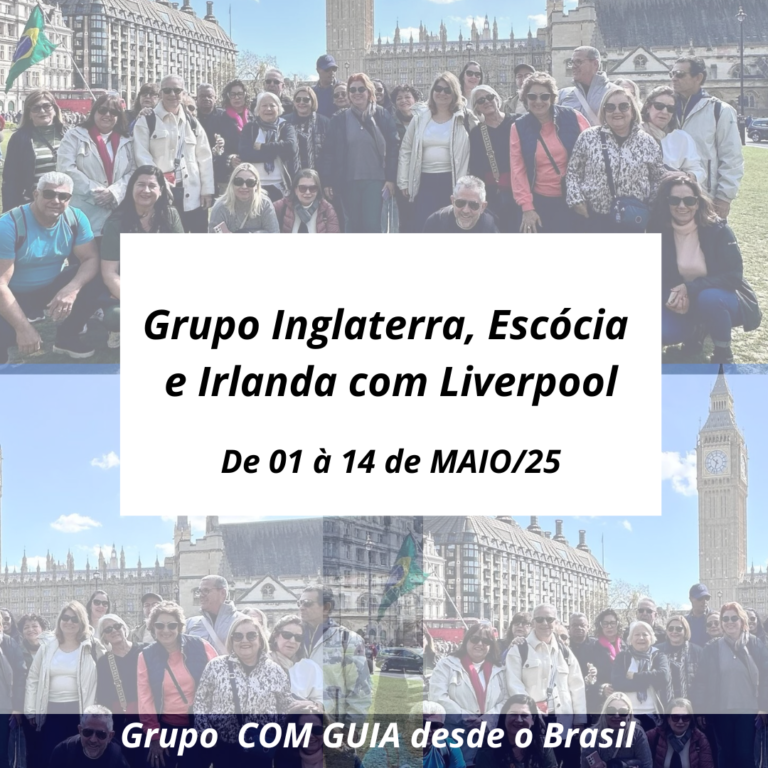 CLIQUE AQUI para ver roteiro completo Inglaterra, Escócia e Irlanda