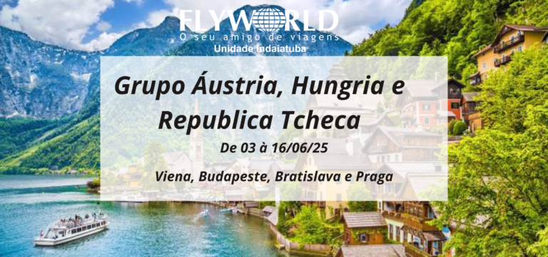CLIQUE AQUI para ver roteiro completo Viena, Praga e Budapeste