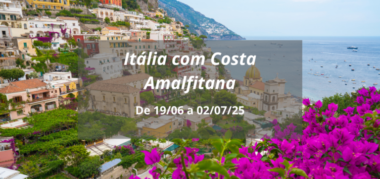 CLIQUE AQUI para ver roteiro completo Itália de Milão a Roma com Costa Amalfitana e Toscana